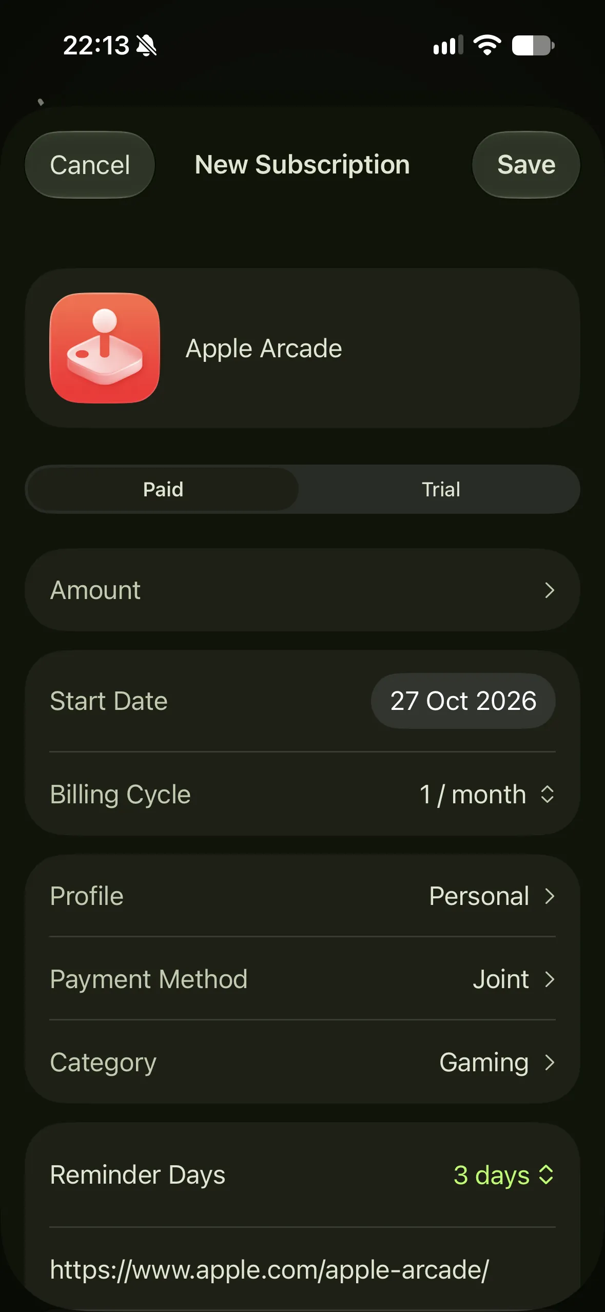 Never miss a renewal